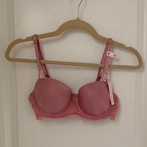 Victoria's Secret Pink Lace Trim Bra